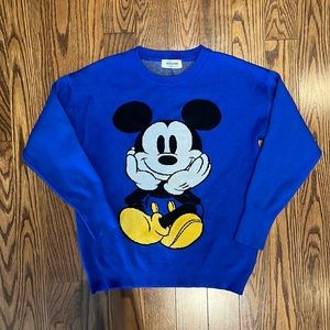 Vintage Mickey Mouse sweater (no brand) in xs - s